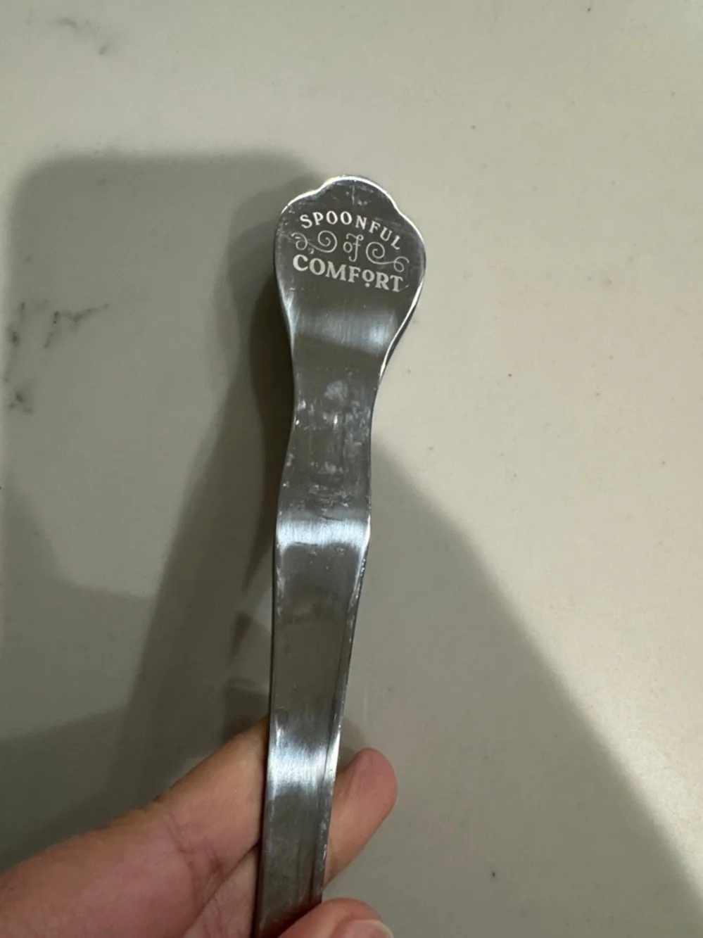 Spoonful of Comfort Ornate Stainless Steel Serving Ladle vintage